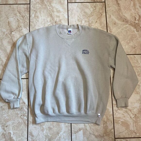 Russell Athletic Other - Russell Athletic Men's Vintage 90s Pullover Crewneck Sweatshirt Gray 2XL